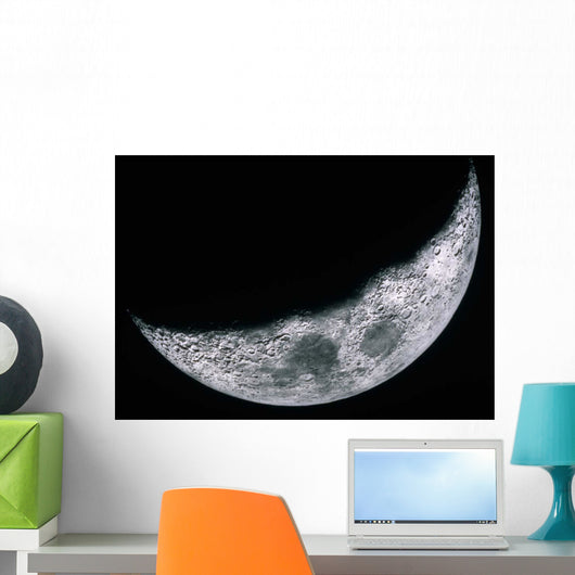 Quarter Moon Wall Decal