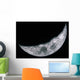 Quarter Moon Wall Decal