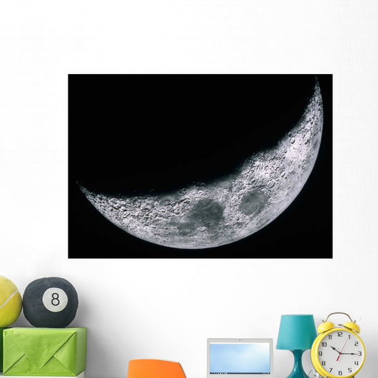Quarter Moon Wall Decal