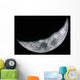 Quarter Moon Wall Decal