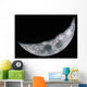 Quarter Moon Wall Decal