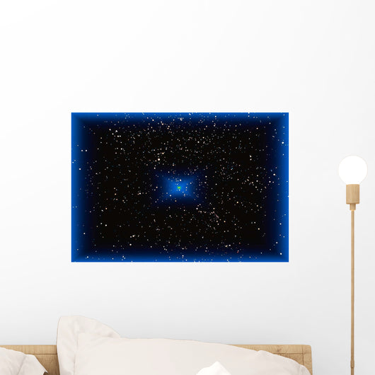 Computer Space Image Wall Decal Design 1