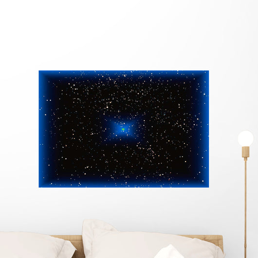 Computer Space Image Wall Decal Design 1
