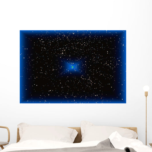 Computer Space Image Wall Decal Design 1