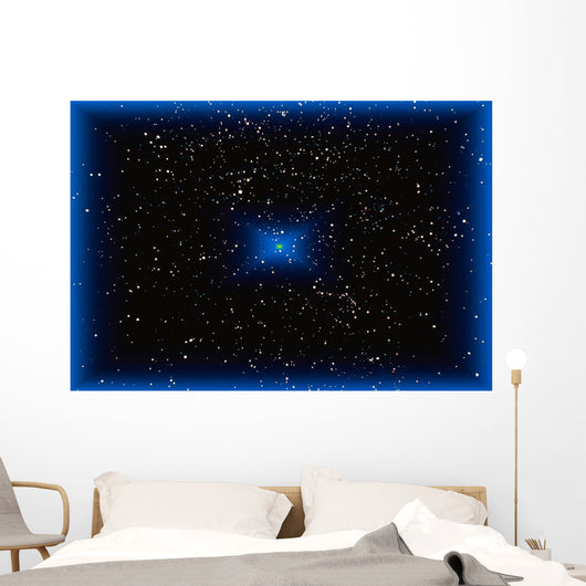 Computer Space Image Wall Decal Design 1
