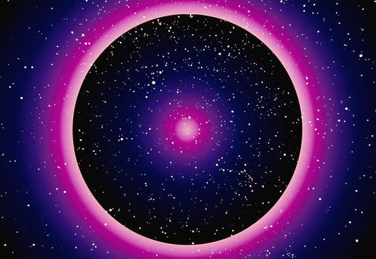 Computer Enhanced Space Scene Wall Decal