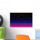 Computer Enhanced Star Scene Wall Decal