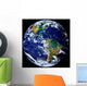 Full Earth Showing Americas Wall Decal