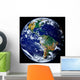 Full Earth Showing Americas Wall Decal