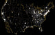 United States Night Showing Wall Decal