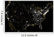 United States Night Showing Wall Decal