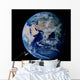 Earth from Space Showing Wall Decal Design 1