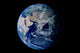 Earth from Space Showing Wall Decal Design 1