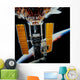 Hubble Space Telescope Wall Decal Design 3