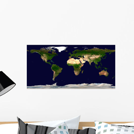 Land Surface Shallow Water Wall Decal