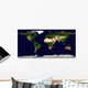 Land Surface Shallow Water Wall Decal