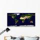 Land Surface Shallow Water Wall Decal