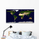 Land Surface Shallow Water Wall Decal