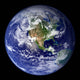 Earth Showing Western Hemisphere Wall Decal