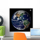 Full Earth Showing North Wall Decal Design 3
