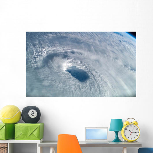 Close-up Eye Hurricane Isabel Wall Decal Design 2