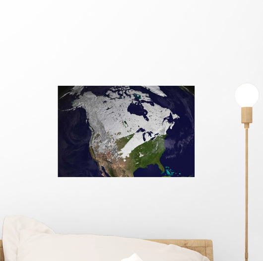 Winter Snow Cover Northern Wall Decal