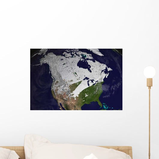Winter Snow Cover Northern Wall Decal