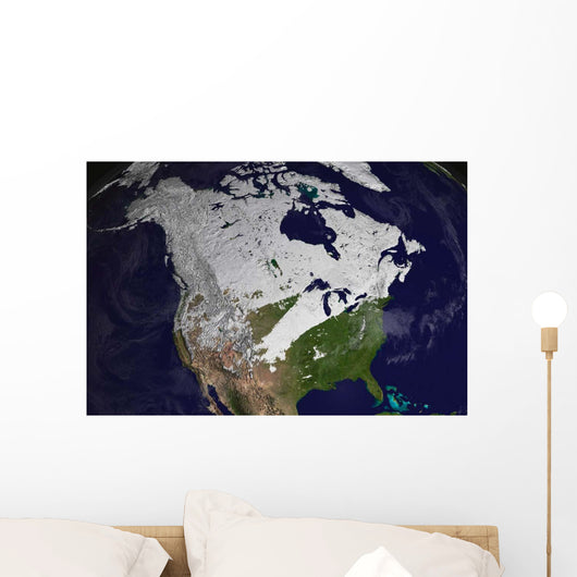 Winter Snow Cover Northern Wall Decal