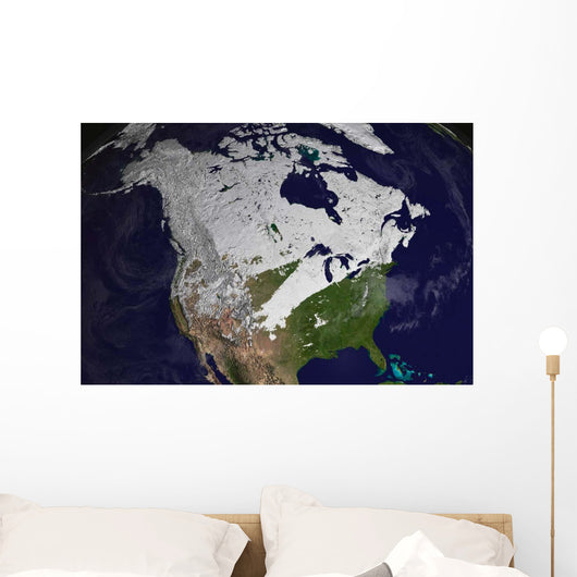 Winter Snow Cover Northern Wall Decal