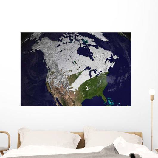 Winter Snow Cover Northern Wall Decal