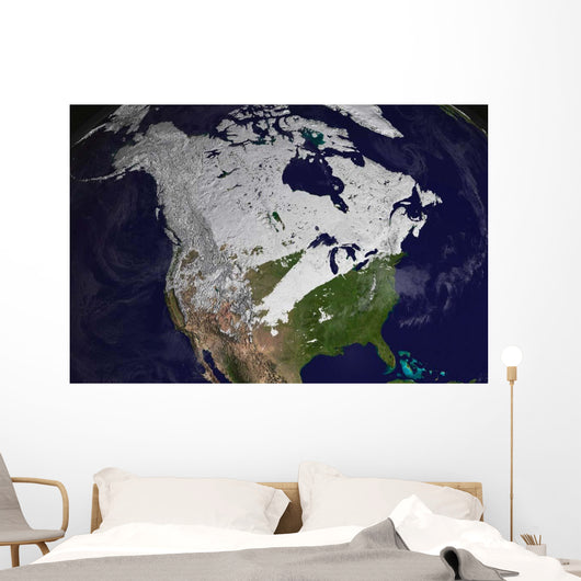 Winter Snow Cover Northern Wall Decal