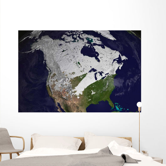 Winter Snow Cover Northern Wall Decal