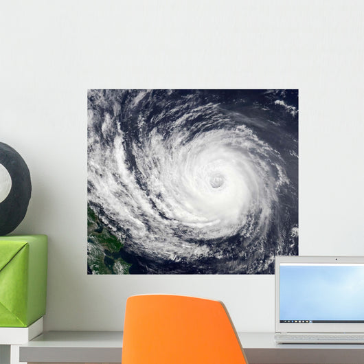 Typhoon Phanfone Wall Decal Design 2