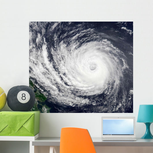 Typhoon Phanfone Wall Decal Design 2