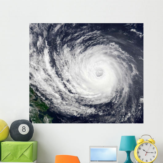 Typhoon Phanfone Wall Decal Design 2