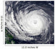 Typhoon Phanfone Wall Decal Design 2