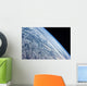 Earth's Horizon against Blackness Wall Decal