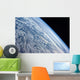 Earth's Horizon against Blackness Wall Decal