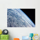 Earth's Horizon against Blackness Wall Decal