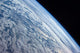Earth's Horizon against Blackness Wall Decal