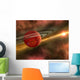Possible Newfound Planet Spins Wall Decal