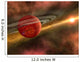Possible Newfound Planet Spins Wall Decal
