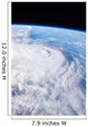 Hurricane Charley Wall Decal Design 3
