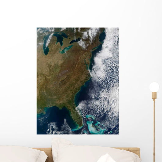 Satellite Eastern United States Wall Decal Design 3