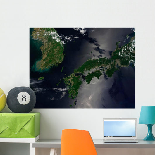 North and South Korea Wall Decal