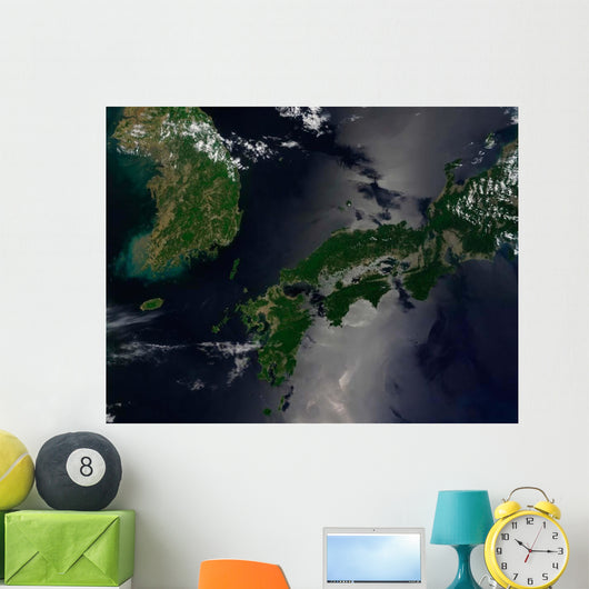North and South Korea Wall Decal