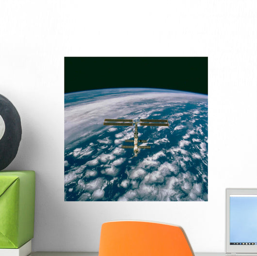 Pan Clouds International Space Wall Decal