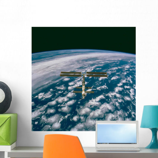 Pan Clouds International Space Wall Decal