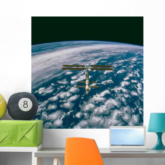 Pan Clouds International Space Wall Decal