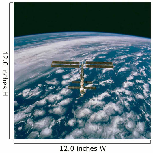 Pan Clouds International Space Wall Decal
